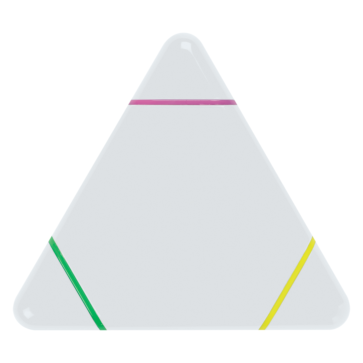 333 - Marcatextos Triangular de Plástico