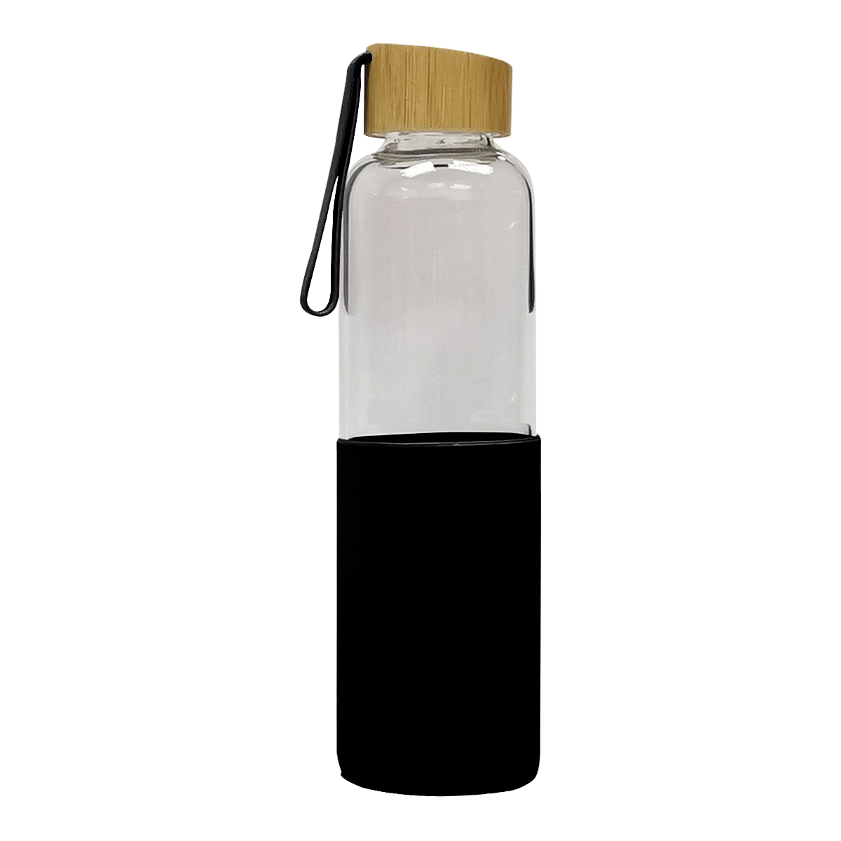 6027  Botella Aqua Pure de Vidrio con Funda de Neopreno 18 Oz.
