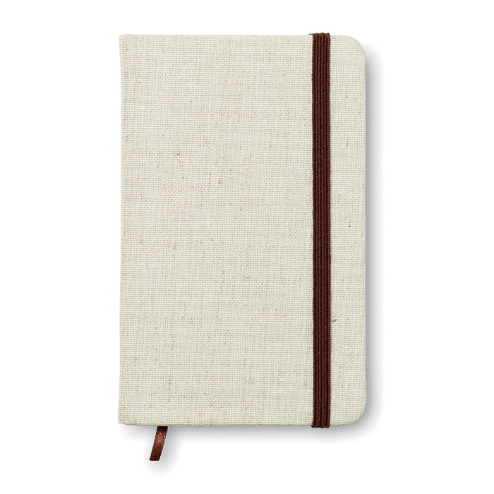 MO6930 - Cuaderno A6 con tapa de canvas