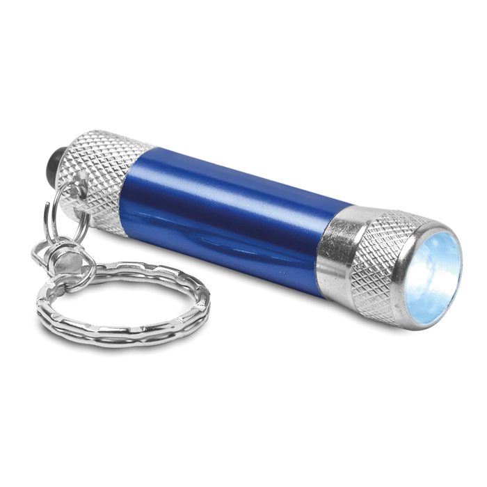 MO8622 - Mini Linterna LED de Aluminio con Llavero