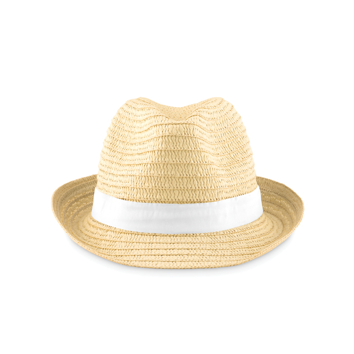 MO9341 - Sombrero de Paja con Banda de PL/PES