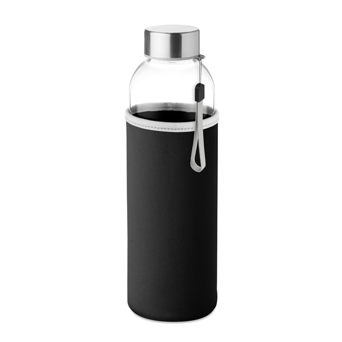 MO9358 - Botella Utah Glass de Vidrio con Estuche de Neopreno 500 ml
